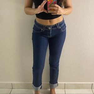 Instant Vintage Low Rise Blue Straight Legs Jeans